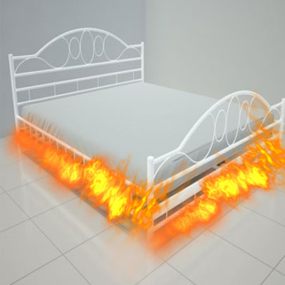 Furniture - Flammability of Upholstered Beds and Mattresses - Part 2 (Match Match Equivalent)
